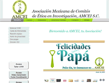 Tablet Screenshot of amcei.org